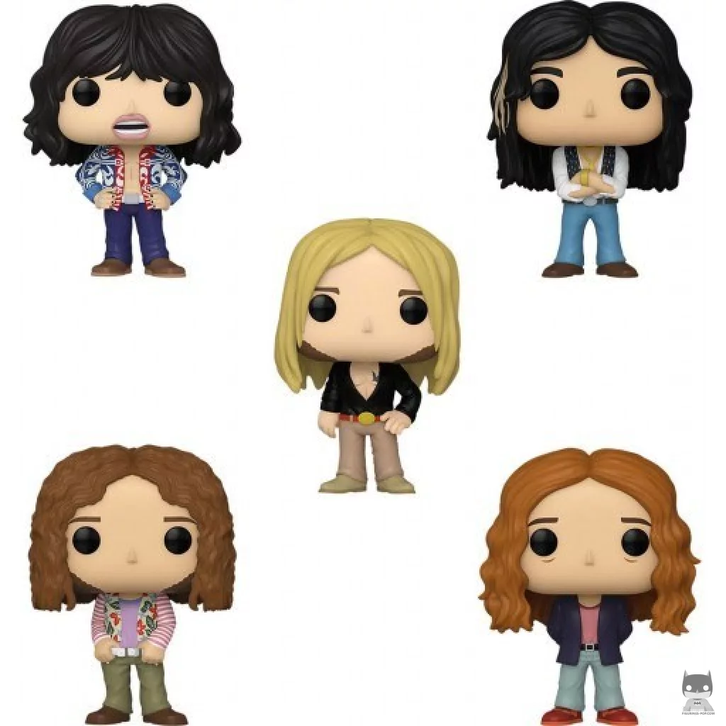 Figura Funko Pop! Steven Tyler, Joe Perry, Tom Hamilton, Brad Whitford & Joey Kramer (Aerosmith)