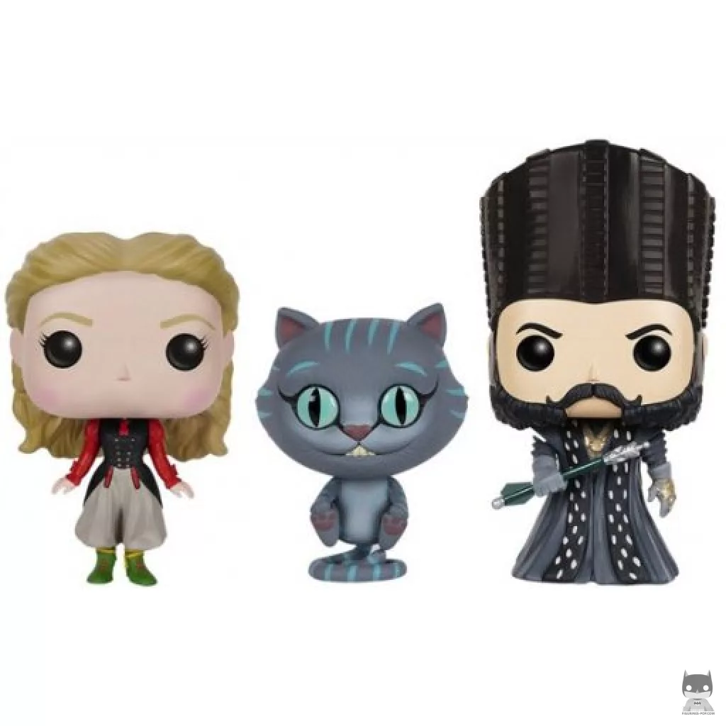 Figura Funko Pop! Alicia, Chessur & Tiempo (Alicia en el país de las maravillas)