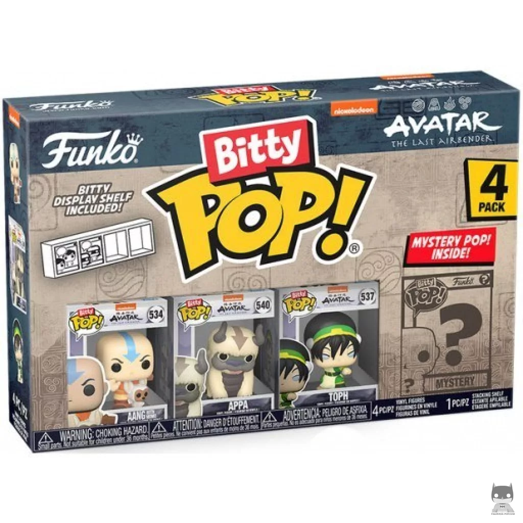Figura Funko Pop! Avatar: La leyenda de Aang (Serie 1) en su caja