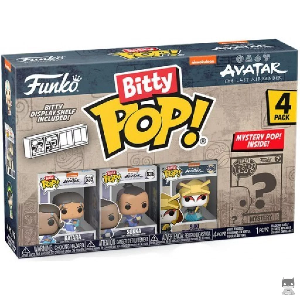 Figura Funko Pop! Avatar: La leyenda de Aang (Serie 4) en su caja