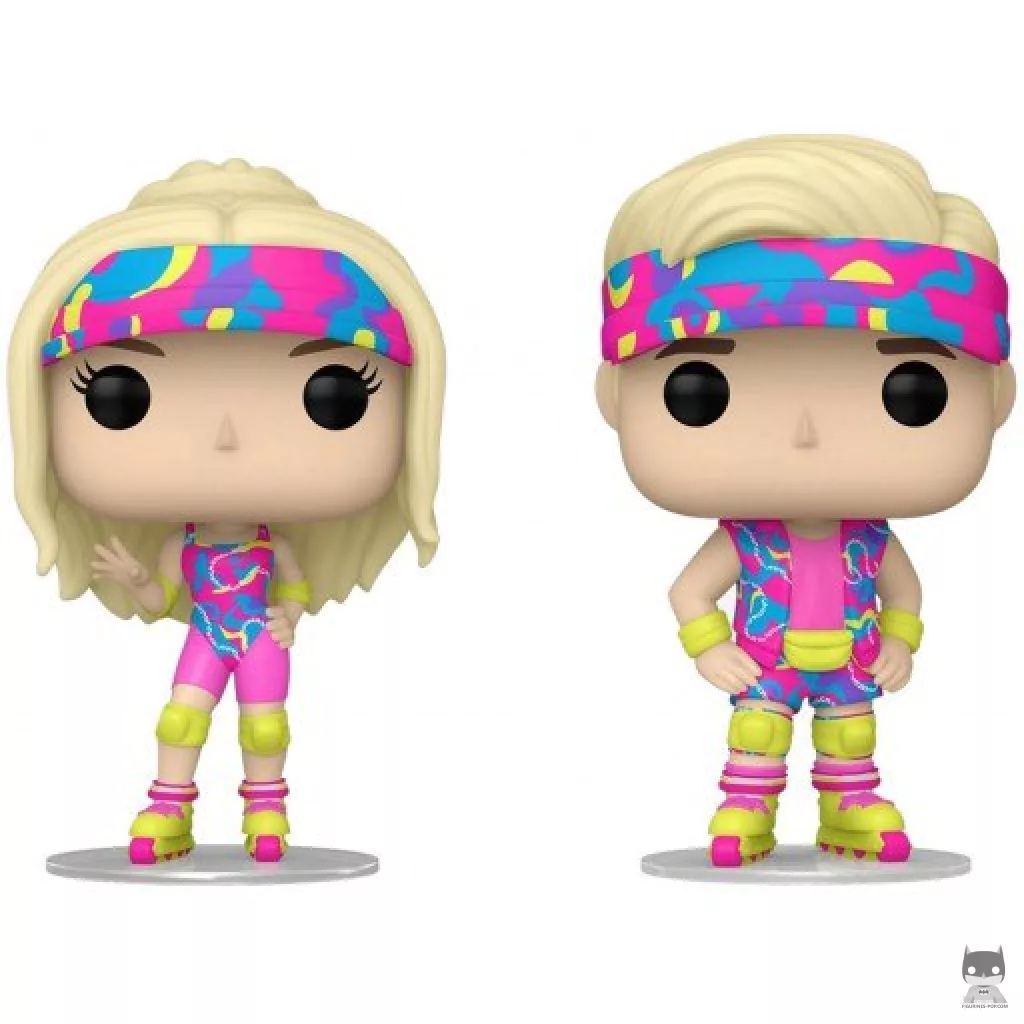 Figura Funko Pop! Barbie patinadora & Ken patinador (Barbie (película))
