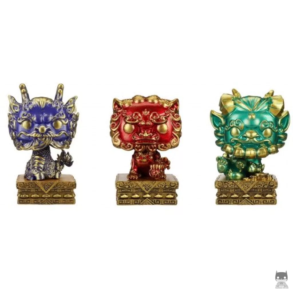 Figura Funko Pop! Kirin, Suanni & Pixiu (Bestias auspiciosas)