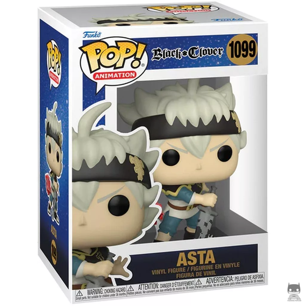 Figura Funko Pop! Asta en su caja