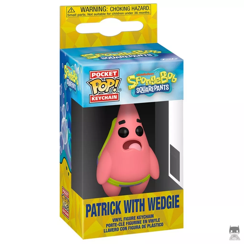 Figura Funko Pop! Patricio con los calzoncillos subidos en su caja
