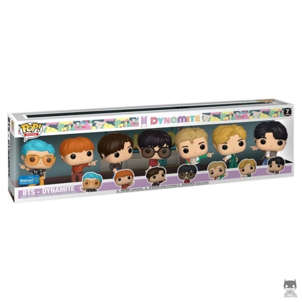 Figura Funko Pop! BTS Dynamite en su caja