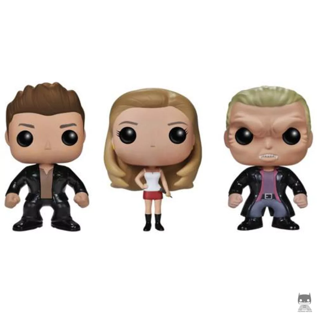 Figura Funko Pop! Buffy, Angel & Spike vampiro (Buffy, cazavampiros)