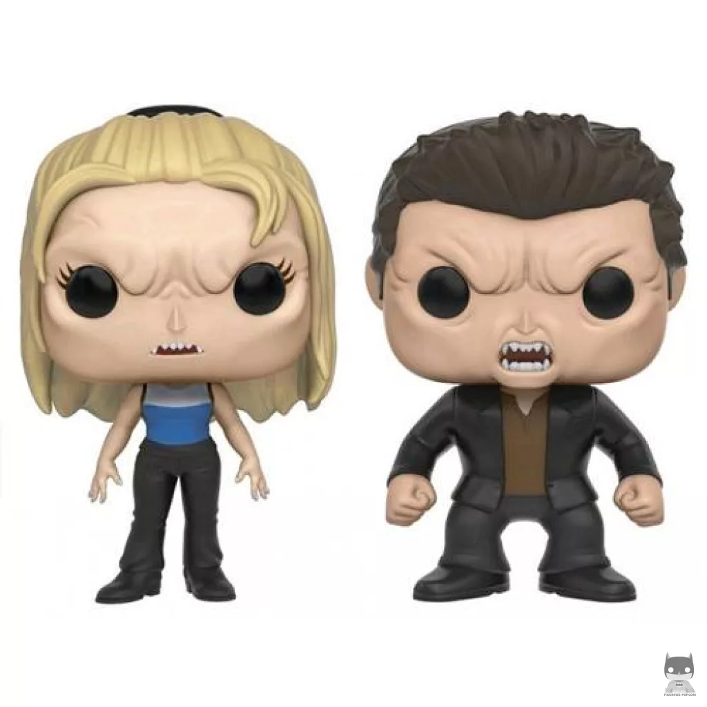 Figura Funko Pop! Buffy vampira & Angel vampiro (Buffy, cazavampiros)