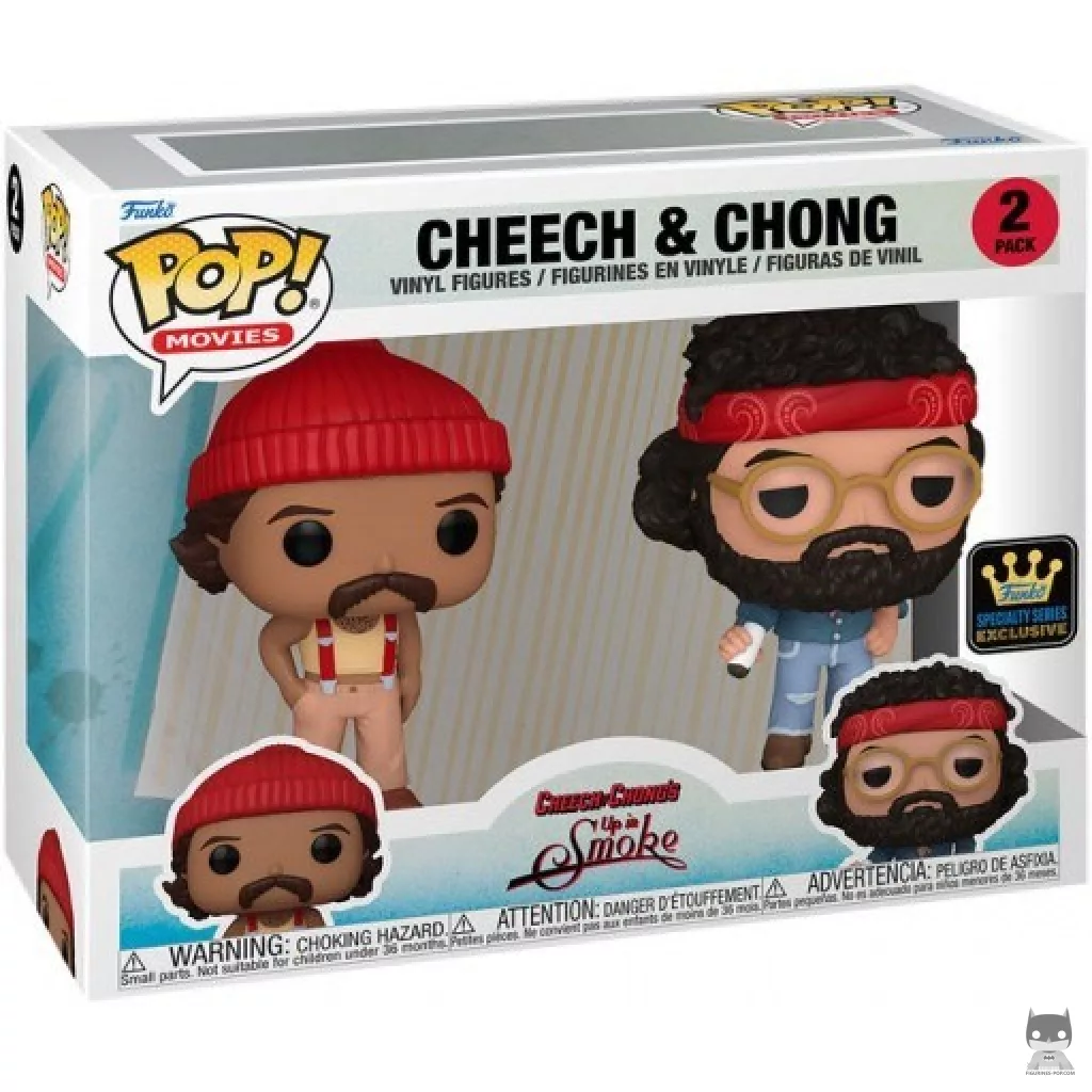 Figura Funko Pop! Cheech & Chong en su caja