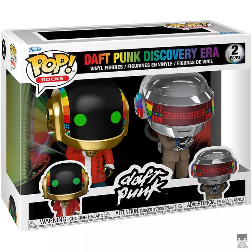 Figura Funko Pop! Daft Punk era Discovery en su caja