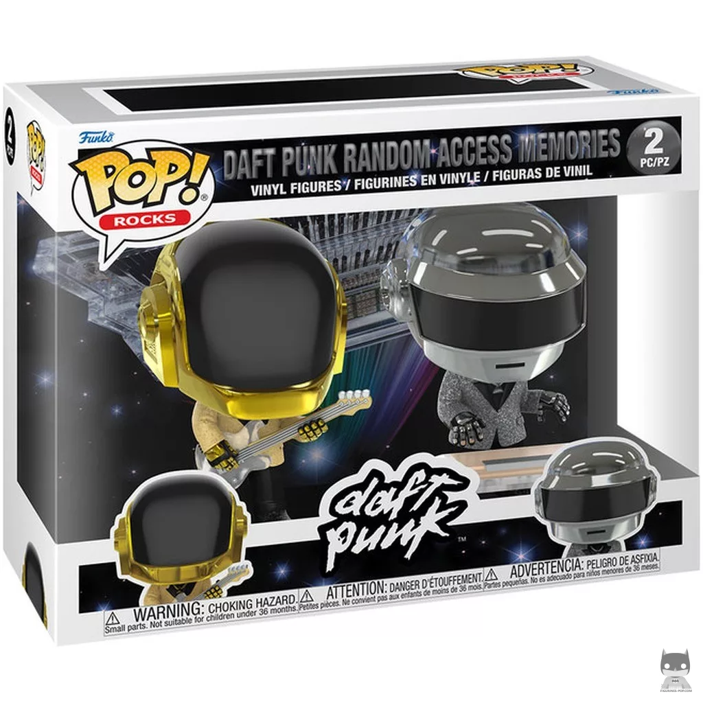 Figura Funko Pop! Daft Punk Random Access Memories en su caja