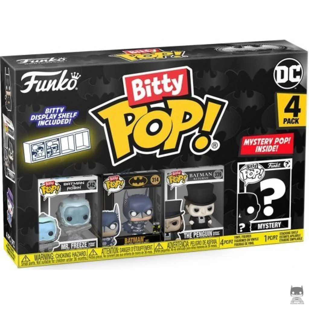 Figura Funko Pop! Batman 85.º aniversario (Serie 3) en su caja