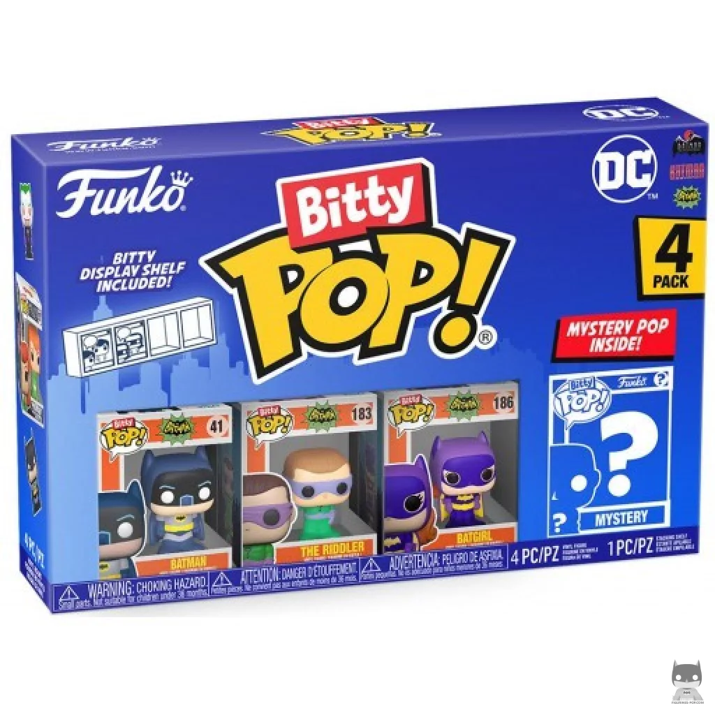 Figura Funko Pop! DC Comics (Serie 4) en su caja