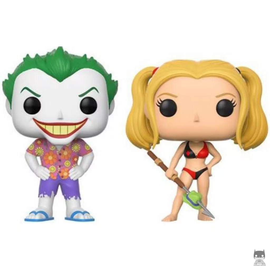 Figura Funko Pop! Joker & Harley Quinn en la playa (DC Super Heroes)