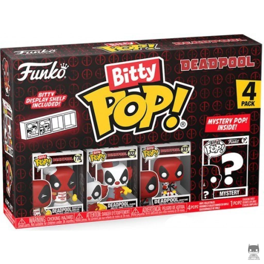 Figura Funko Pop! Deadpool (Serie 1) en su caja