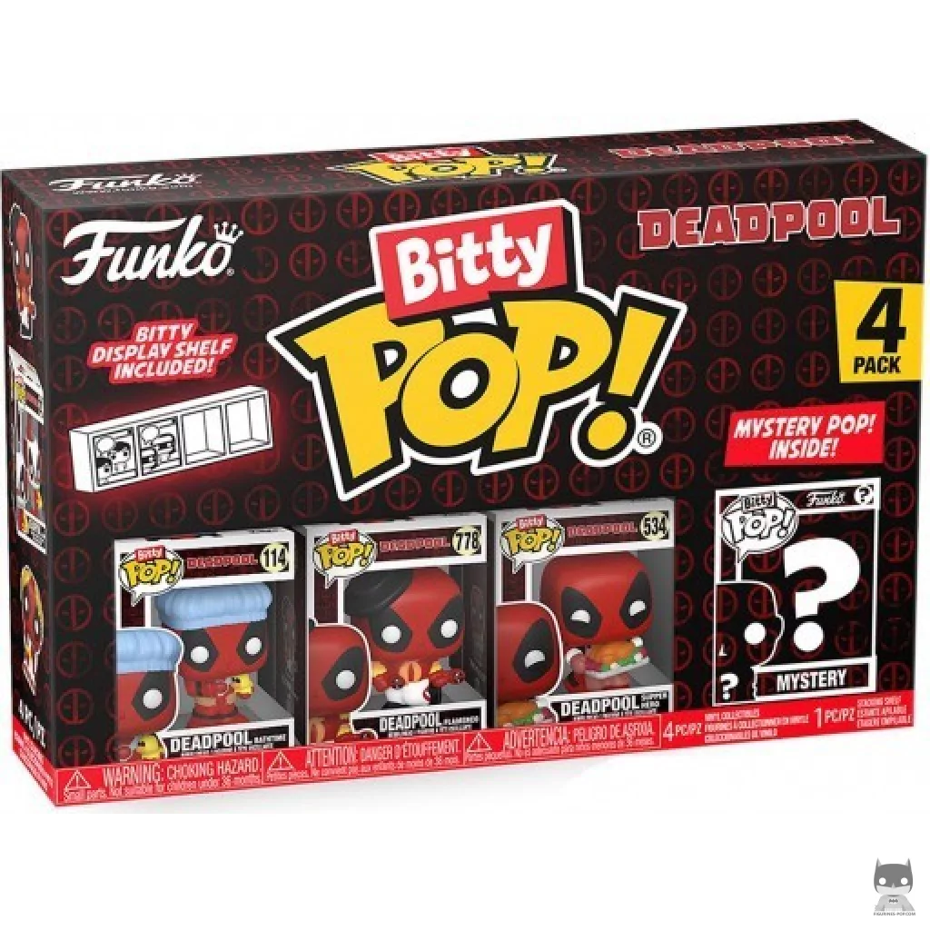 Figura Funko Pop! Deadpool (Serie 2) en su caja