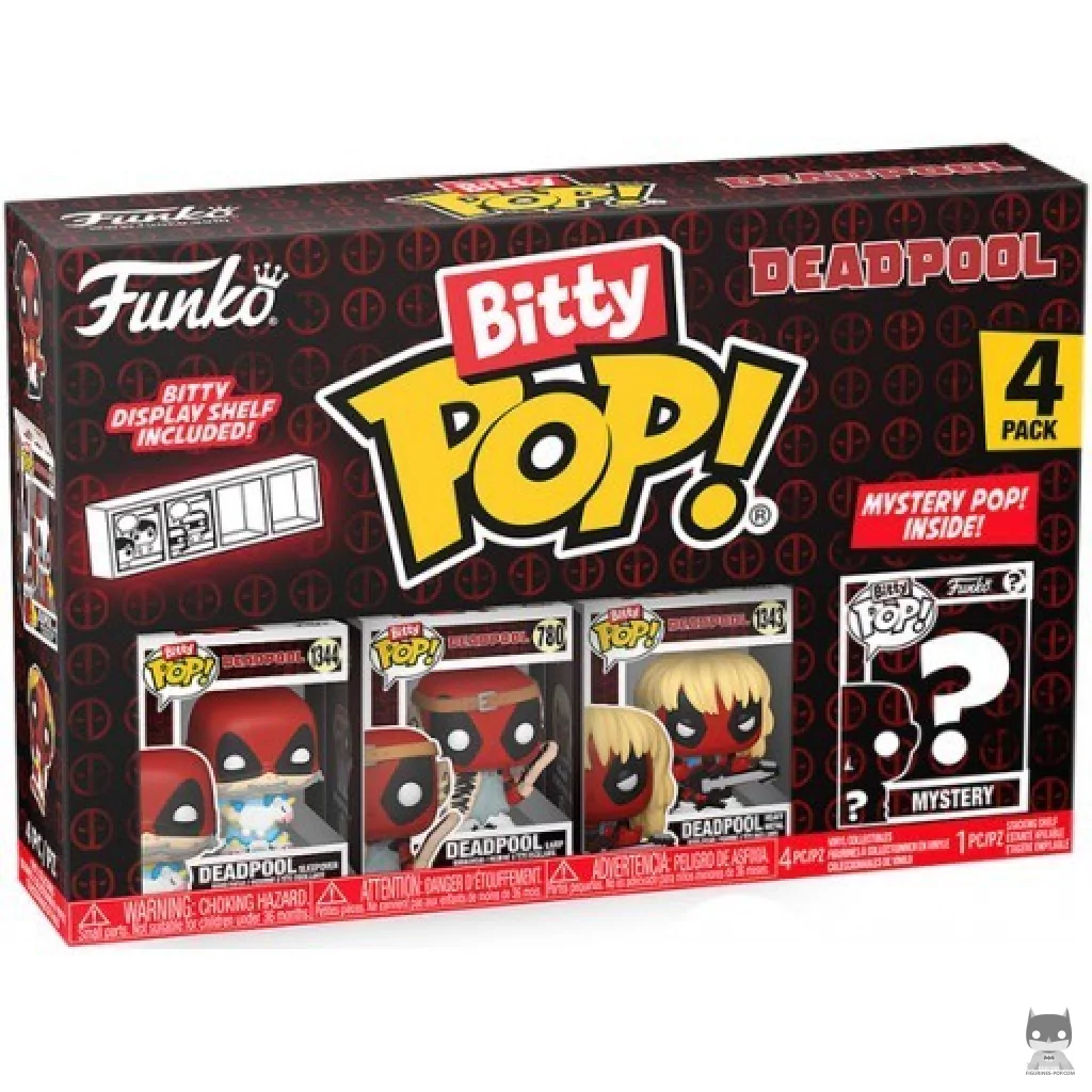 Figura Funko Pop! Deadpool (Serie 4) en su caja