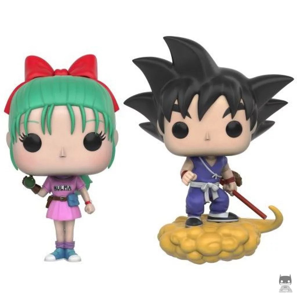 Figura Funko Pop! Bulma & Goku con la Nube Kinton (Dragon Ball (DB))
