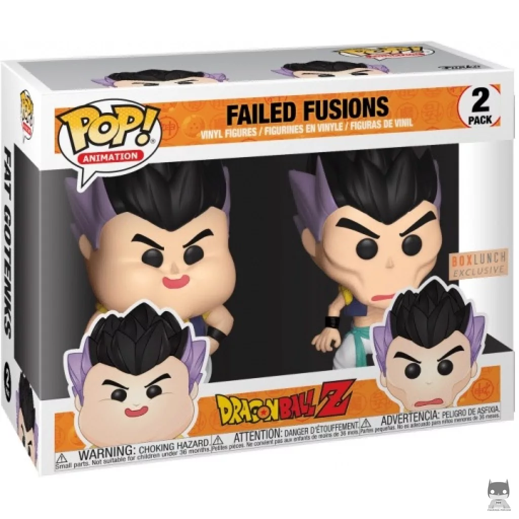 Figura Funko Pop! Fusiones fallidas en su caja