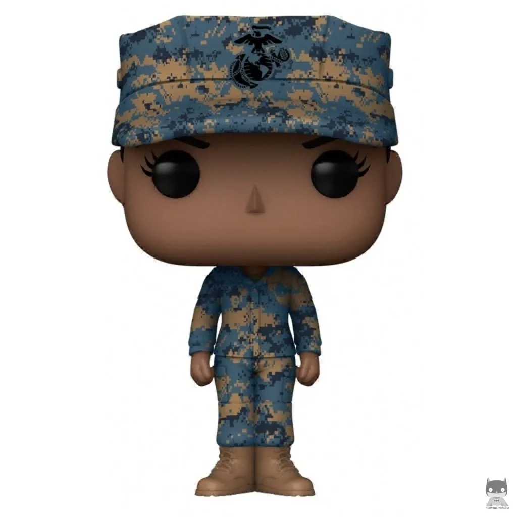 Figura Funko Pop! Marine (Mujer) (Afroamericana) (Ejército de EE. UU.)