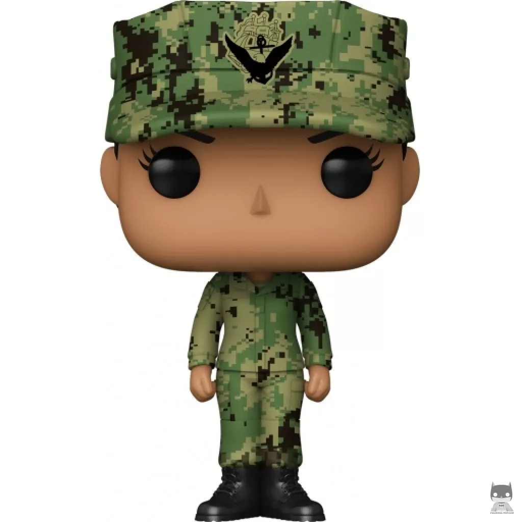 Figura Funko Pop! Marinera de la Armada de EE. UU. (Hispana) (Ejército de EE. UU.)