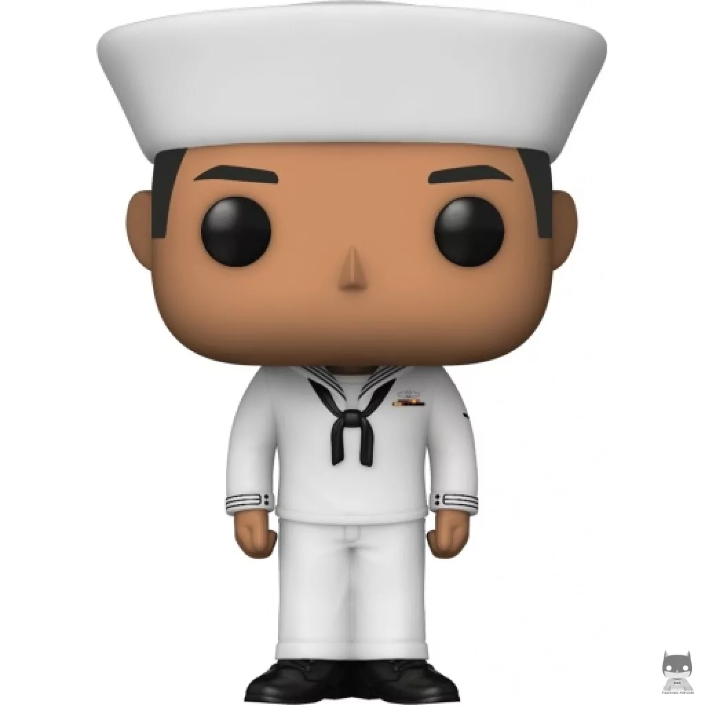 Figura Funko Pop! Marinero de la Armada de EE. UU. con uniforme de ceremonia (Hispano) (Ejército de EE. UU.)