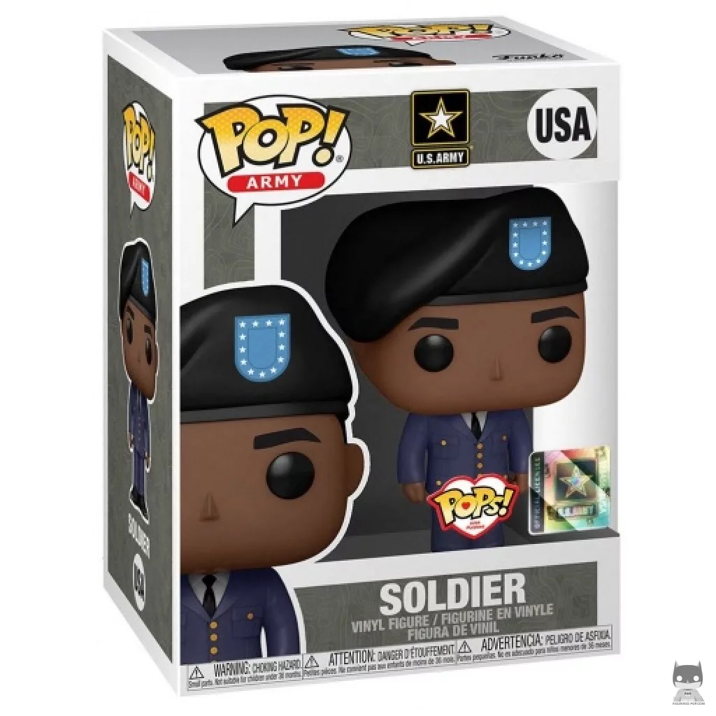 Figura Funko Pop! Soldado con uniforme de ceremonia en su caja