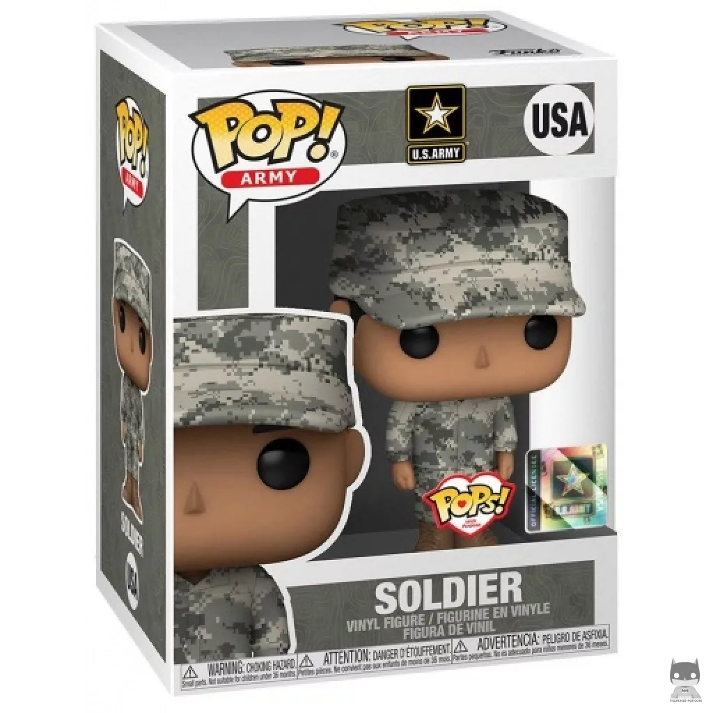 Figura Funko Pop! Soldado (Hispano) en su caja