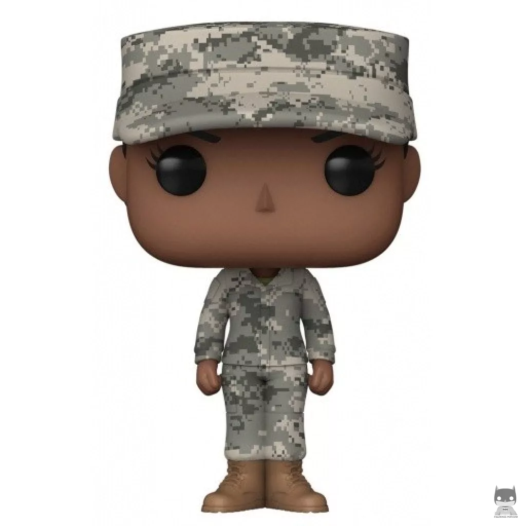 Figura Funko Pop! Soldado (Mujer) (Afroamericana) (Ejército de EE. UU.)