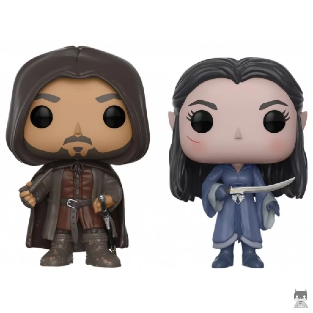 Figura Funko Pop! Aragorn & Arwen (El Señor de los Anillos)