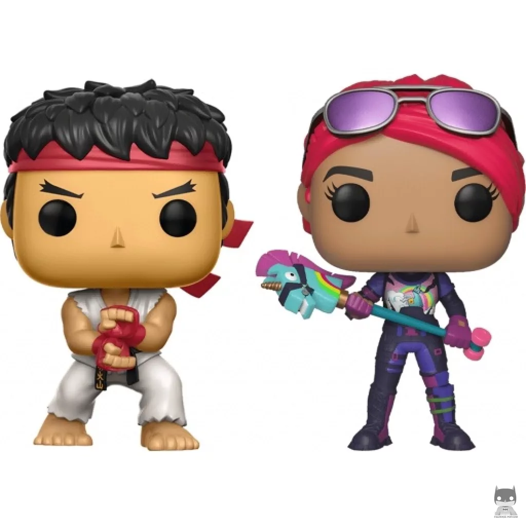 Figura Funko Pop! Ryu & Brite Bomber (Fortnite)