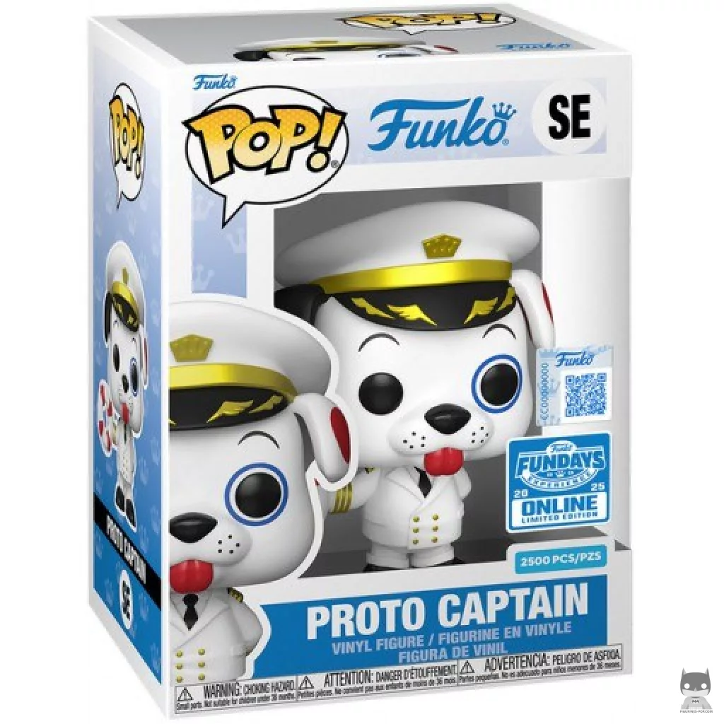 Figura Funko Pop! Capitán Proto en su caja
