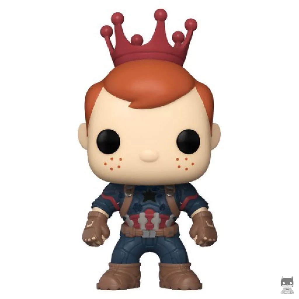 Figura Funko Pop! Freddy Funko como Capitán América (Freddy Funko)