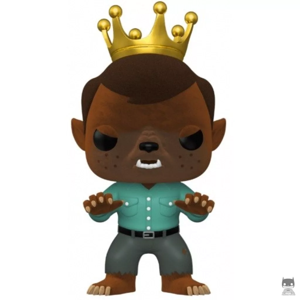 Figura Funko Pop! Freddy Funko como Hombre Lobo (Flocado) (Freddy Funko)