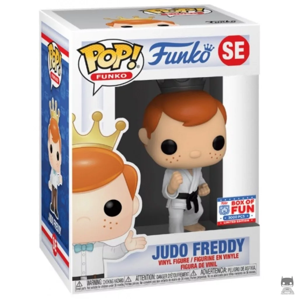 Figura Funko Pop! Freddy judoka en su caja
