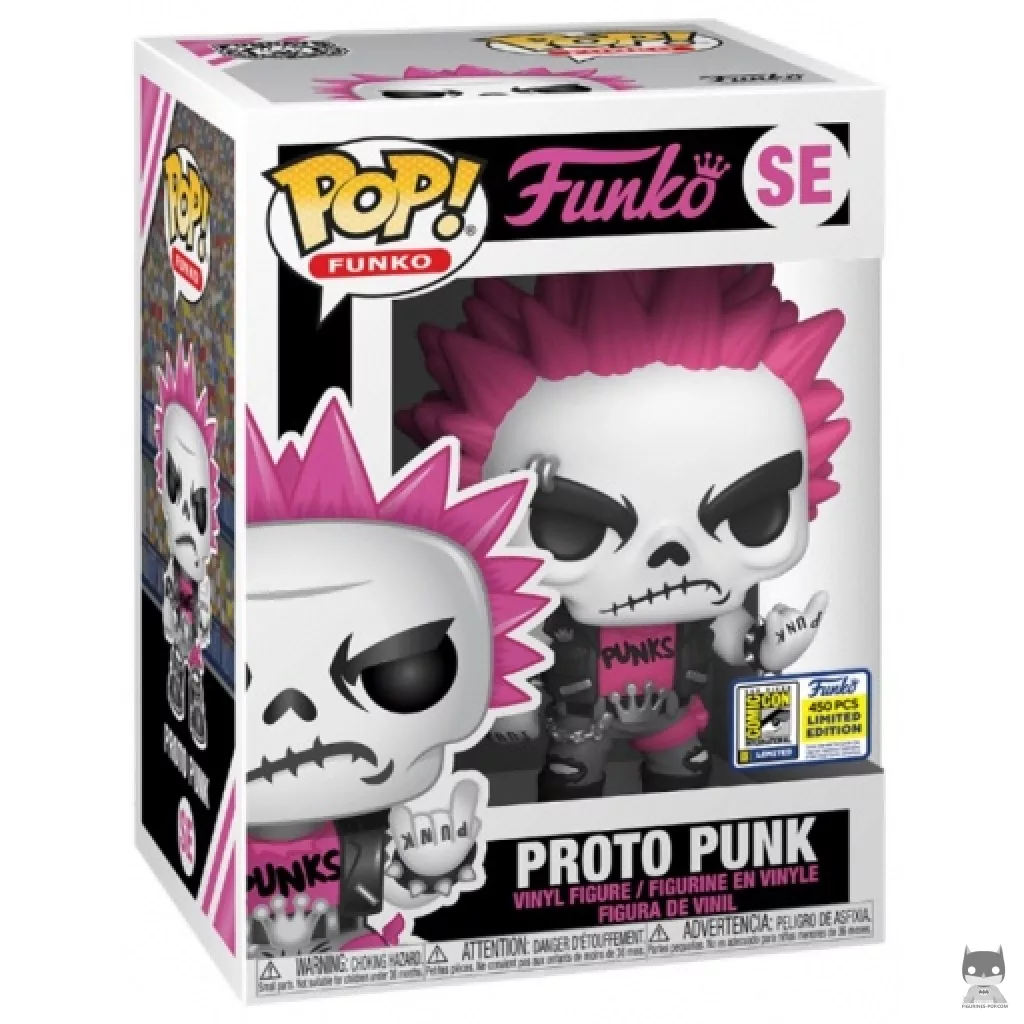 Figura Funko Pop! Proto Punk en su caja