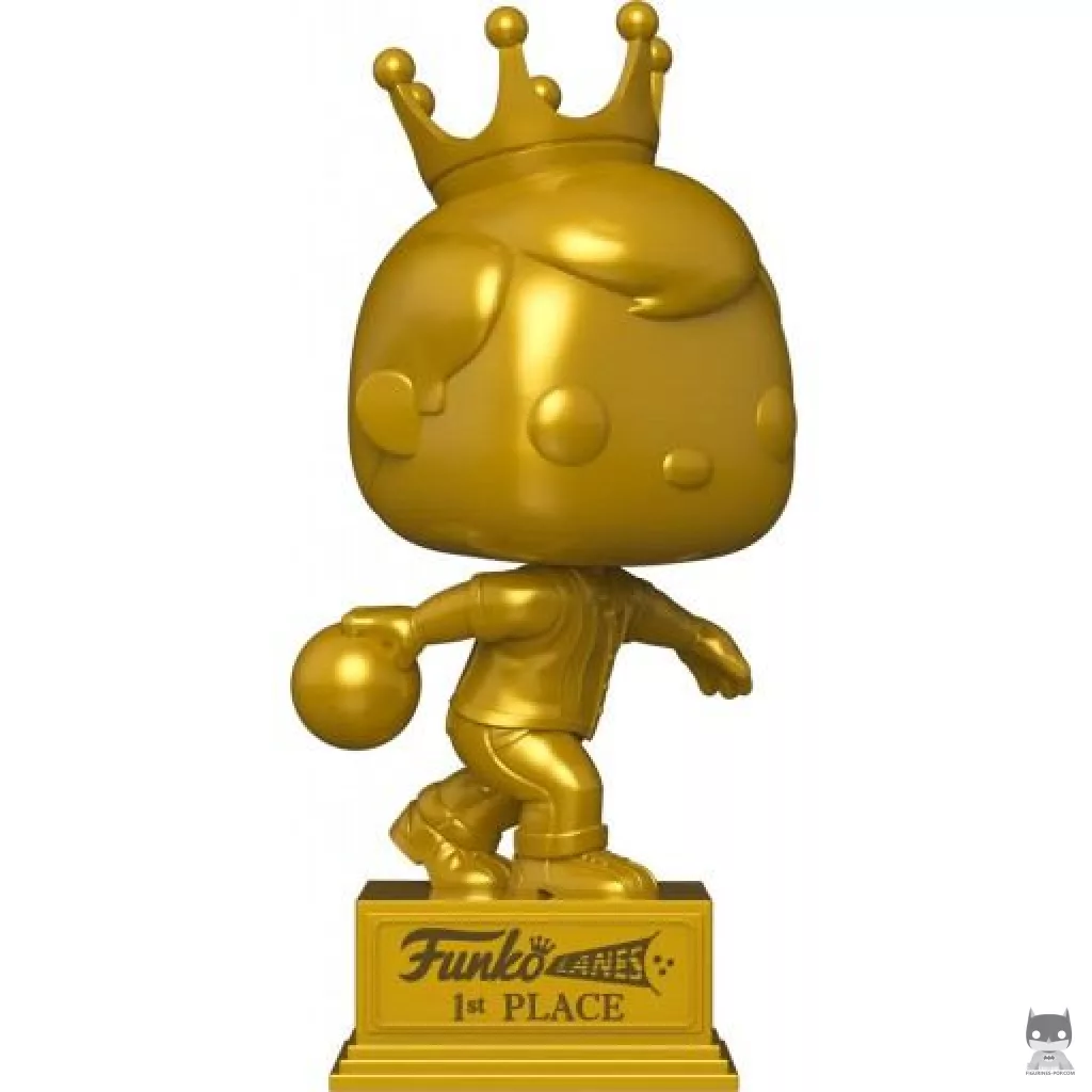 Figura Funko Pop! Trofeo de bolos Freddy (Dorado) (Freddy Funko)