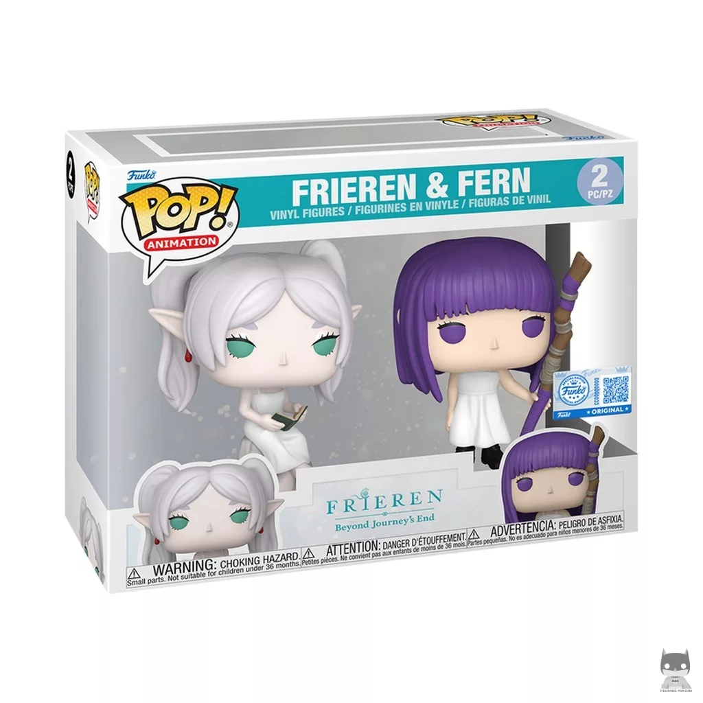 Figura Funko Pop! Frieren & Fern en su caja