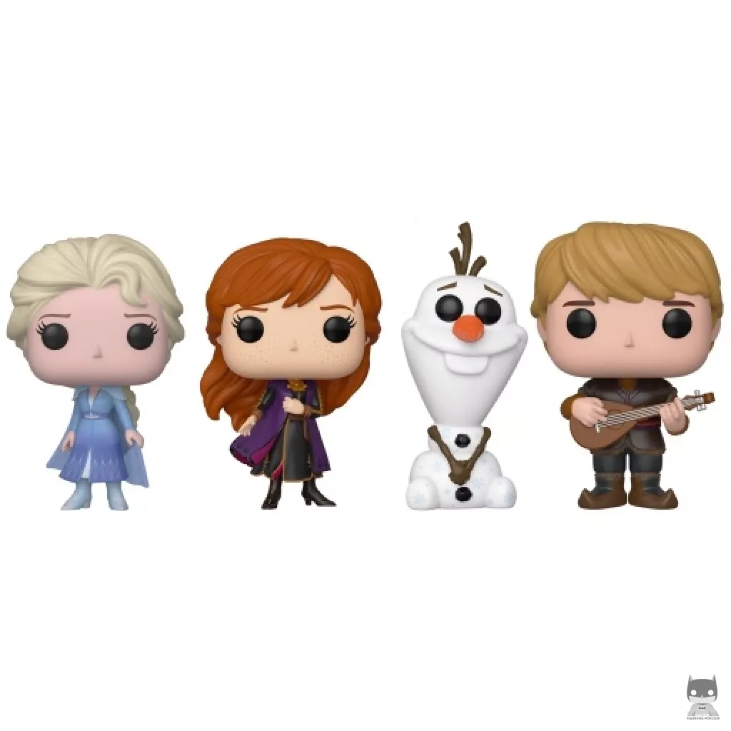 Figura Funko Pop! Olaf, Elsa, Anna & Kristoff (Frozen II)