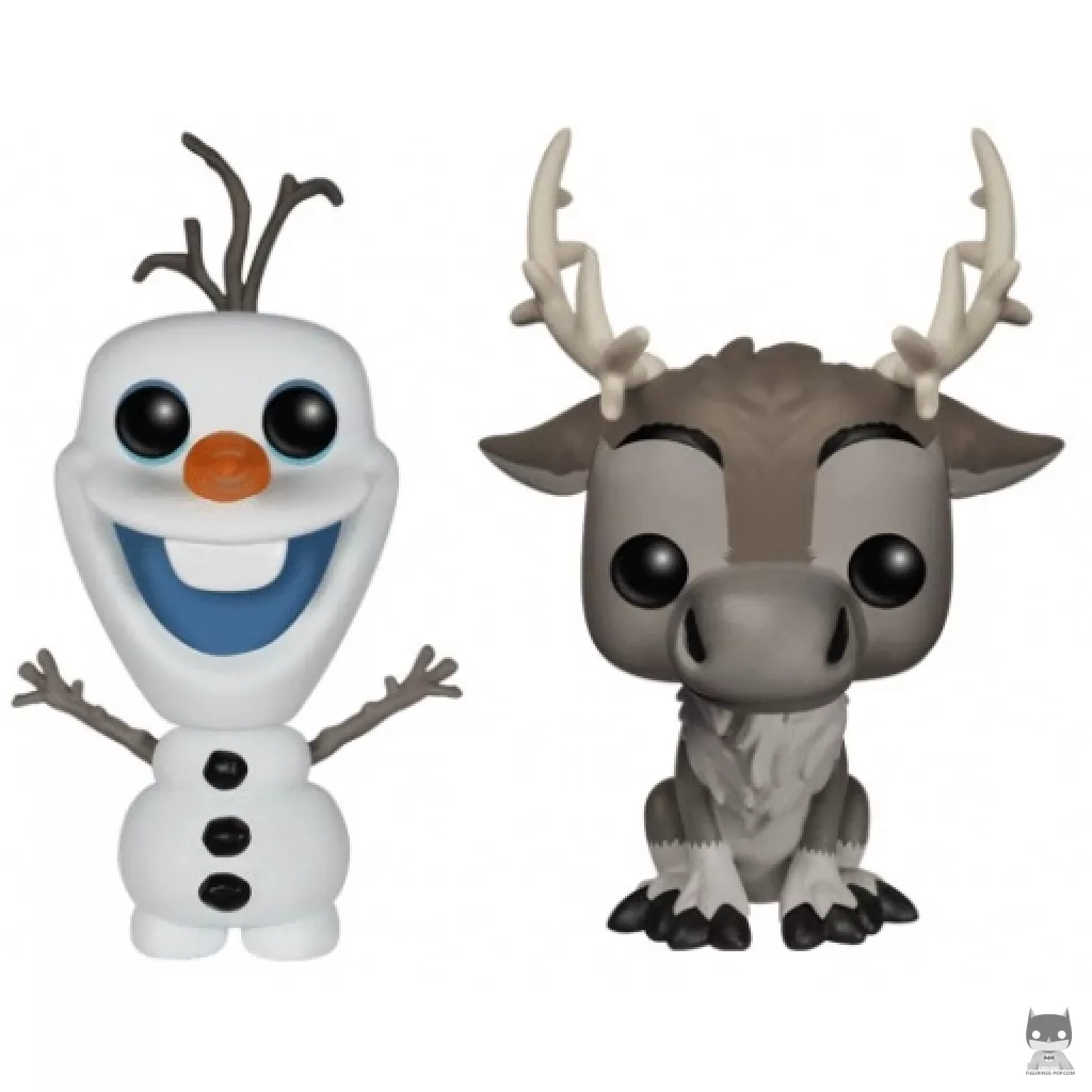 Figura Funko Pop! Olaf & Sven (Frozen)