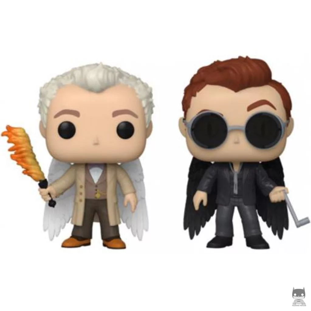 Figura Funko Pop! Aziraphale & Crowley (Good Omens)