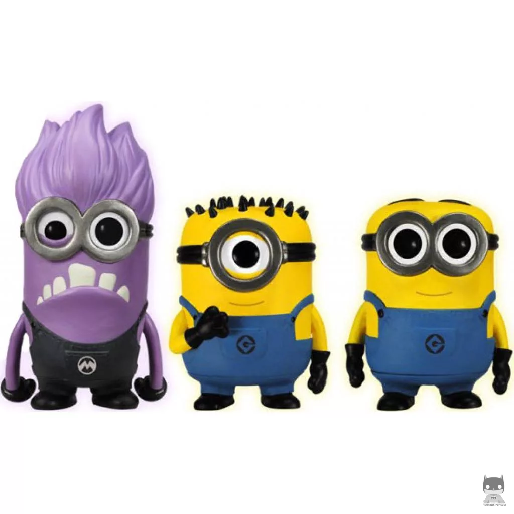 Figura Funko Pop! Minion malvado, Carl & Dave (Gru, mi villano favorito)