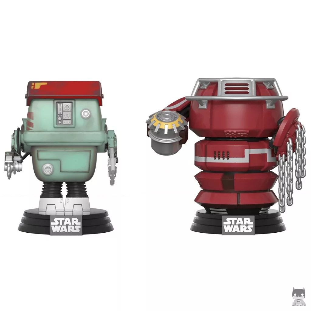 Figura Funko Pop! Droides luchando (Han Solo: Una historia de Star Wars)