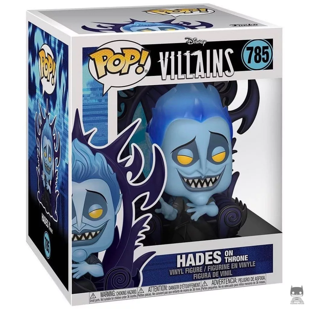 Figura Funko Pop! Hades en el trono en su caja