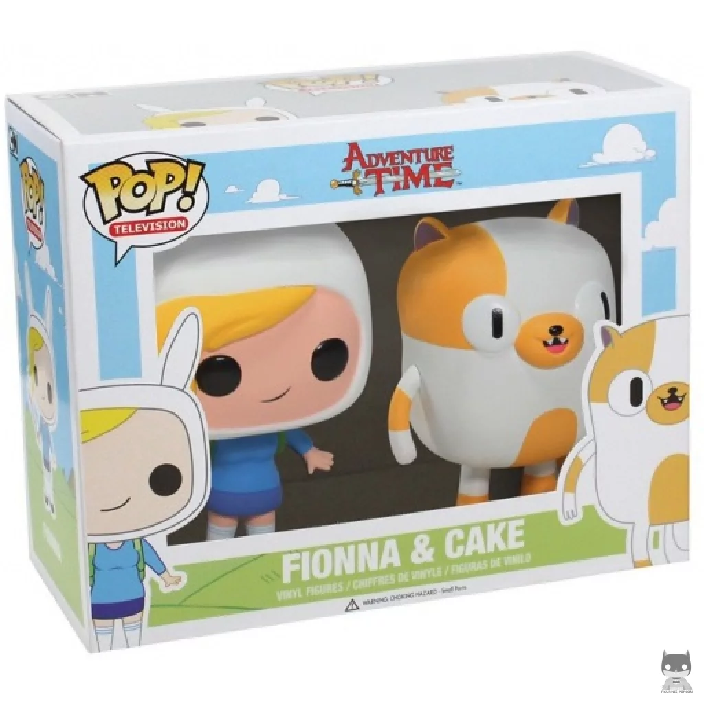 Figura Funko Pop! Fionna & Cake en su caja