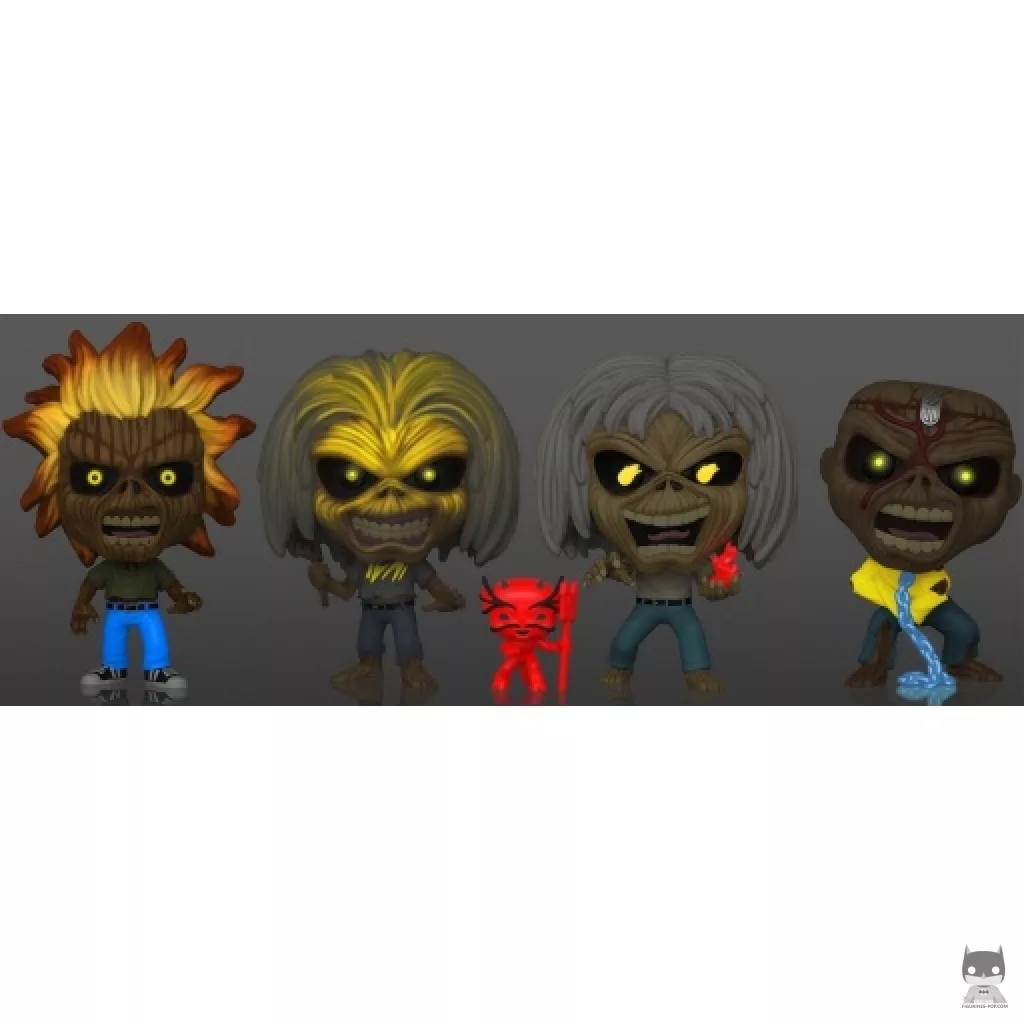 Figura Funko Pop! Eddie Iron Maiden, Killers, The Number of the Beast & Piece of Mind (Iron Maiden)