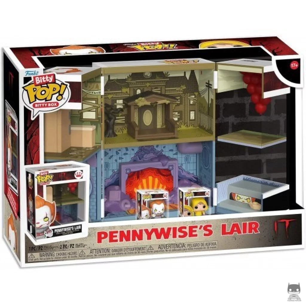 Figura Funko Pop! La guarida de Pennywise en su caja