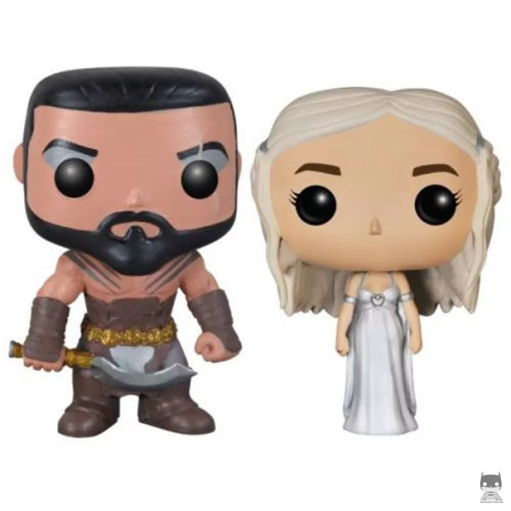 Figura Funko Pop! Khal & Khaleesi (Juego de tronos)
