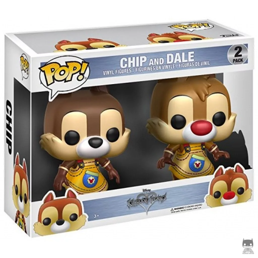 Figura Funko Pop! Chip y Chop en su caja