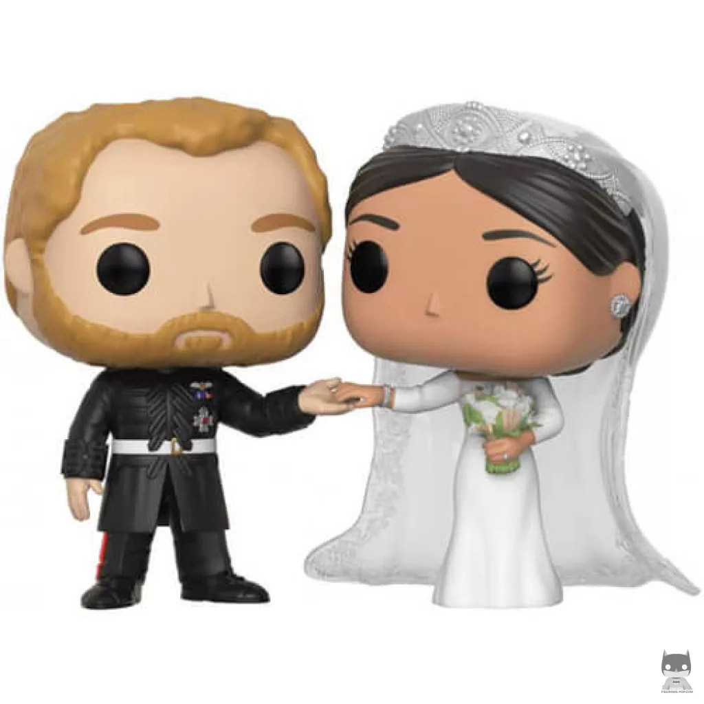 Figura Funko Pop! Los duques de Sussex (La familia real)