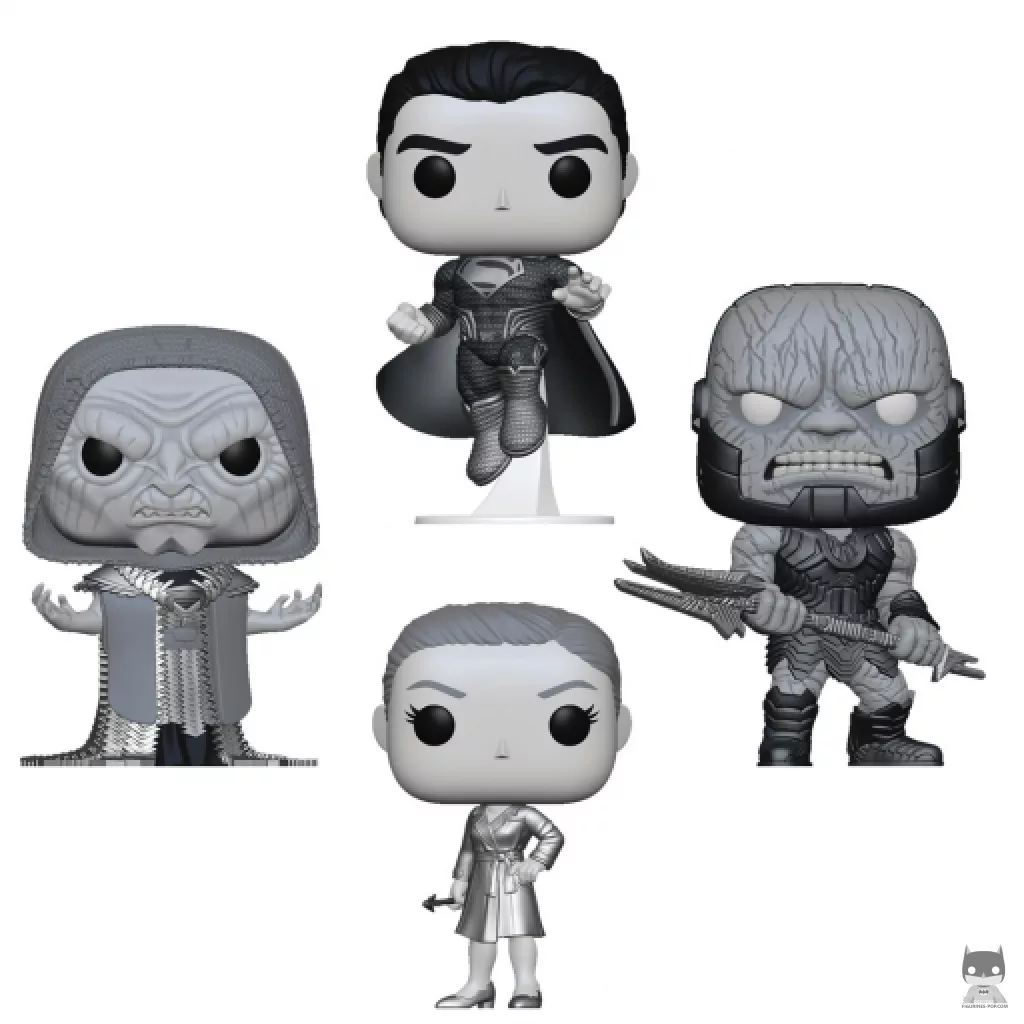 Figura Funko Pop! Superman, Diana Prince, Desaad & Darkseid (La Liga de la Justicia de Zack Snyder)